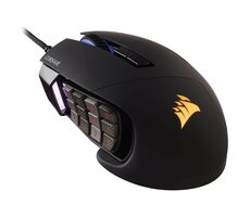 Corsair SCIMITAR RGB ELITE černá / Herní optická myš / 18000DPI / 17 tlačítek / USB-A / 1.8 m