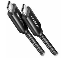 AXAGON BUCM4X-CM10AB NewGEN+ Datový kabel USB-C 4.0 - USB-C 240W 1m černá