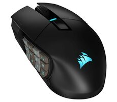 Corsair Scimitar Elite Wireless černá / Bezdrátová herní myš / 26000DPI / 16 tlačítek / BT / 2.4GHz