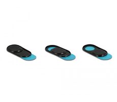 DeLock Krytka webkamery pro laptop/smartphone černá 3ks