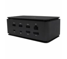 i-tec USB4 Metal Dual 4K Dock 80W / Dokovací stanice / 3x USBtypC / HDMI / DisplayPort / RJ-45 / 3x USB 2.0 / 3x USB 3.1