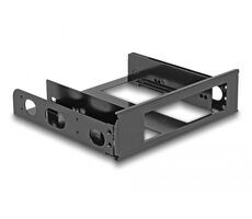 DeLock Instalační rámeček 5.25" na 1x 3.5" disk černá