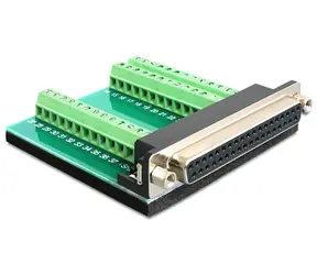 DeLock Adaptér Terminal Block - D-Sub 37 pin (F) zelená