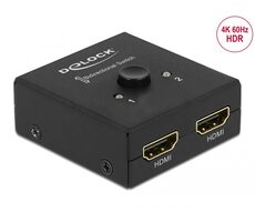 DeLock Manuální switch HDMI 1x HDMI - 2x HDMI černá