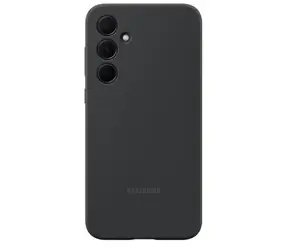 Samsung Silikonový zadní kryt pro Samsung Galaxy A35 černá
