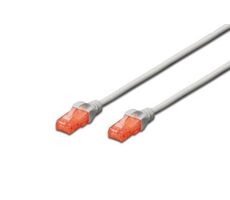 Digitus DK-1617-150 patch kabel UTP RJ45-RJ45 level CAT 6 15m šedá