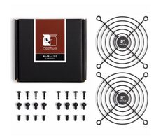 Noctua NA-FG1-9 Sx2 černá 2ks / Mřížka pro ventilátor / 92 mm