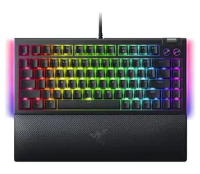 Razer BlackWidow V4 75% černá / Herní klávesnice / mechanická / Razer orange / RGB / USB-C / US Layout