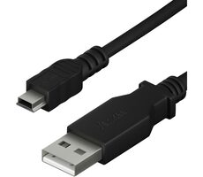 YENKEE YCU 010 BK Kabel USB-A (M) - miniUSB (M) 1.5m černá