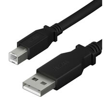 YENKEE YCU 016 BK Kabel USB-A (M) - USB-B (M) 3m černá 