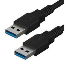 YENKEE YCU 013 BK Kabel USB-A 3.0 (M) - USB-A 3.0 (M) 1.5m černá 