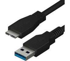 YENKEE YCU 011 BK Kabel USB-A 3.0 (M) - Micro USB-B (M) 1.5m černá