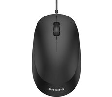 Philips SPK7207 černá / Drátová myš / optická / 1600 DPI / 3 tlačítka / USB 
