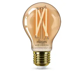 Philips Smart filament A60 E27 7W / chytrá LED žárovka / 640 lm / 2000 - 5000 k / stmívatelná
