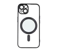 CPA Mag Color Chrome Silikonové TPU pouzdro pro Apple iPhone 15 černá