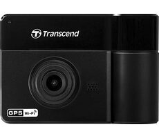 Transcend DrivePro 550B černá / Duální autokamera / FullHD / 64GB microSDXC / GPS / WiFi / IR 