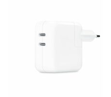 Apple 35W USB-C dvouportový napájecí adaptér / 35W / pro iPhone & iPad & MacBook / bez kabelu