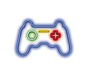 Forever Dekorativní plexi LED Neon Gamepad multicolor