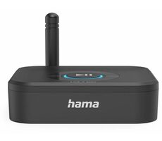 Hama Bluetooth audio adaptér Link.it solo černá / 50m dosah / Bluetooth 5.3 / MicroSD / 3.5mm jack 