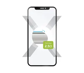 FIXED Ochranné tvrzené sklo Full-Cover pro POCO X6 Pro 5G / lepení přes celý displej černé