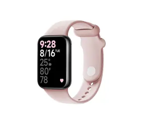 FIXED Silikonový řemínek Silicone Strap pro Xiaomi Smart Band 8 Pro růžová