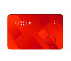 FIXED Smart tracker Tag Card s podporou Find My bezdrátové nabíjení oranžová