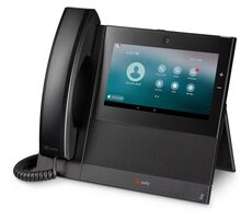 Poly CCX 700 OpenSIP černá / VoIP Telefon / 7" LCD / kamera / BT / USB / RJ9 / RJ45
