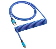 CableMod Classic Coiled Keyboard Cable USB-C - USB-A 1.5m Galaxy Blue / Kabel pro klávesnici
