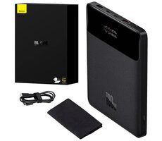 Baseus PPBL000201 Blade černá / Powerbanka / 20000mAh / 2x USB-A / 2x USB-C 