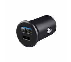 Trust Fast 38W PD černá / Nabíječka do auta / 38W / 1x USB-A / 1x USB-C