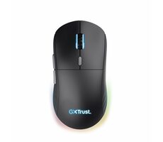 Trust GXT 926 Redex II černá / Bezdrátová herní myš / laserová / 10000 DPI / 6 tlačítek / USB / RF 2.4GHz 