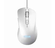 Trust GXT 924W YBAR+ bílá / Herní myš / optická / 25600 DPI / 6 tlačítek / USB-A