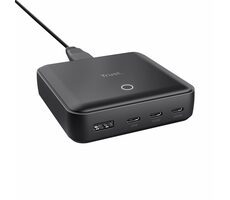 Trust Maxo 100W 4-Port černá / Nabíječka / 100W / 1x USB-A / 3x USB-C
