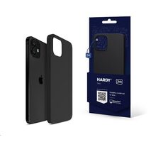 3mk Hardy Silicone MagCase ochranný kryt pro Apple iPhone 12 černá