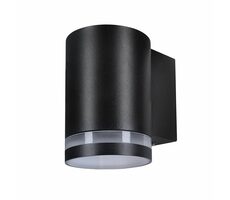 Solight LED venkovní nástěnné osvětlení Potenza 1x GU10 černá / max 30W