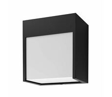 Solight LED venkovní nástěnné osvětlení Terni černá / 12W / 560lm / 3000K
