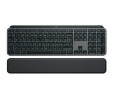 Logitech MX Keys S Plus šedá / bezdrátová klávesnice / USB-C / BT / US layout 