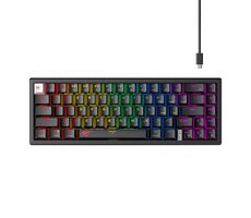 Havit KB874L RGB černá / Herní klávesnice / membránová / USB / US layout