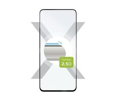 FIXED Full-Cover Ochranné tvrzené sklo pro Motorola Moto G24 Power černá / lepení přes celý displej 