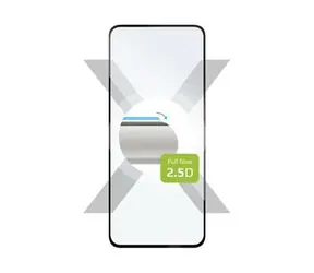 FIXED Full-Cover Ochranné tvrzené sklo pro TCL 50 SE černá / lepení přes celý displej