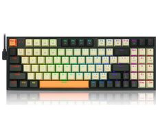 Redragon K636 Kitava Red černá / Herní klávesnice / mechanická / spínače red / USB / US 