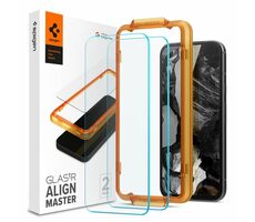 Spigen Glass tR AlignMaster ochranné sklo pro Google Pixel 8a 2ks 