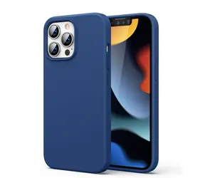 UGREEN Ochranný zadní kryt silikonový pro Apple iPhone 13 Pro modrá 