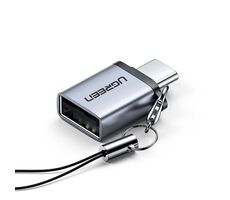 UGREEN US270 Adaptér USB (F) - USB-C (M) šedá 