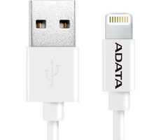 ADATA AMFIPL-1M-CWH Kabel Lightning (M) - USB-A (M) 1m bílá / certifikace Mfi