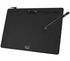 Adesso Cybertablet K12 černá / grafický tablet / 360 x 255 cm / 5080 LPI / 8192 úrovní tlaku / 8 program. tlač. / USB-C