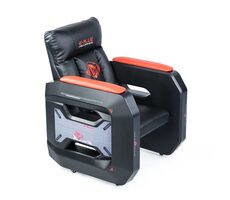 E-Blue EEC338 Auroza Herní sofa černo-červená / syntetická kůže / nosnost až 200 kg