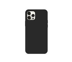 Epico Silikonový kryt pro iPhone 12 & 12 Pro černá / s podporou uchycení MagSafe 
