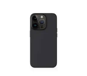 Epico Silikonový kryt pro iPhone 14 Pro Max černá / s podporou uchycení MagSafe