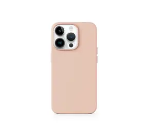 Epico Silikonový kryt pro iPhone 14 Pro růžová / s podporou uchycení MagSafe